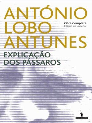 cover image of Explicação Dos Pássaros (ne Varietu